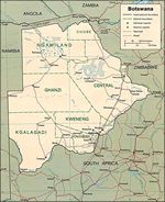 See Map of Botswana