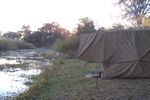 Camping along river